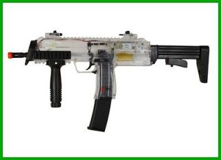   MP7 AEG Airsoft Submachine Gun, Clear by Heckler & Koch airsoft gun