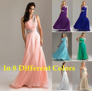 Formal Prom Long Gown Bridesmaid Evening Party Cheap Dress Size 6 8 10 