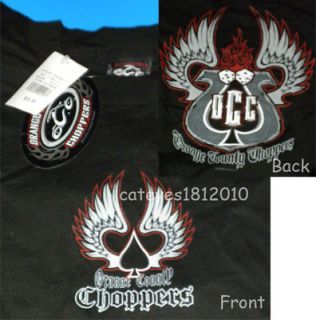New Orange County Choppers OCC Mens Short Sleeve Shirt and Note Pad
