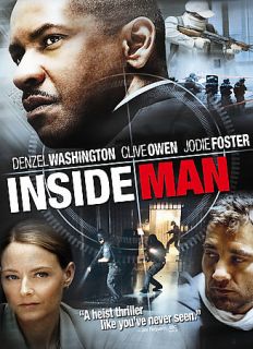 Inside Man DVD, 2006, Anamorphic Widescreen