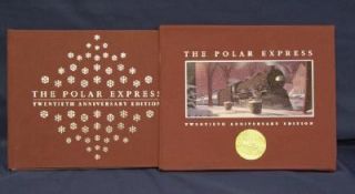 The Polar Express by Chris Van Allsburg 2005, Reinforced, Anniversary 