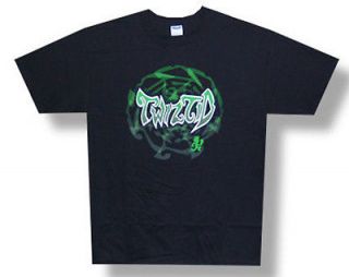 New Twiztid Gr​een Logo ICP Hatchet Man Icon Medium Black T shirt