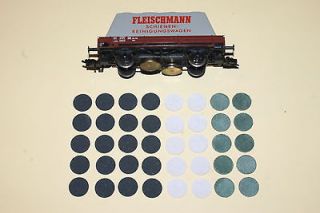 20 cleaning pads + 20 polishinhg pads for Fleischmann 5568 gauge HO