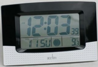 Digital Wall Clock With Illuminated Dial