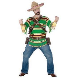   Costume Tequila Pop N Dude Serape Poncho Plus Size Cinco De Mayo