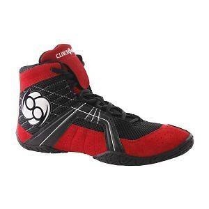 Clinch Gear Reign Wrestling Shoe (Boots)   Red