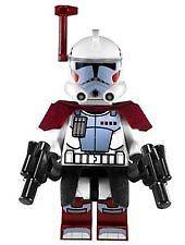 LEGO Star Wars Arc Elite Clone Trooper Commando Minifigure & Blaster 