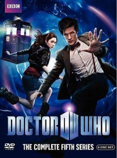 Doctor Who The Complete Fifth Series DVD 2010 6 Disc Set   3D Cover 