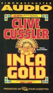 Inca Gold by Clive Cussler 1994, Cassette, Abridged