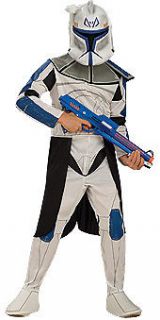 CLONE TROOPER Star Wars Captain Rex Soldier Child Large Costume NEW QG