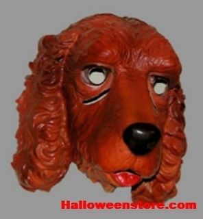 Plastic Cocker Spaniel Dog Child Face Mask