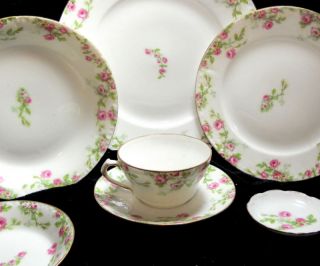   France China Set for Strawbridge and Clothier Service for 10 Ten