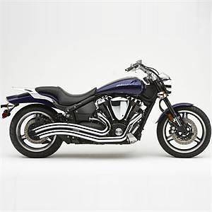 cobra motorcycle speedster swept exhaust kawasaki vn900 custom chrome 
