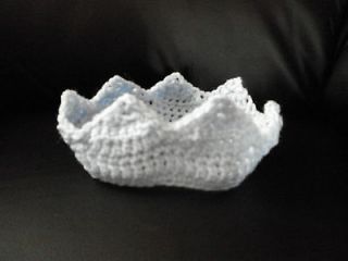 Crochet Newborn Baby Cocoon Accessories ~ Photo Props Crown