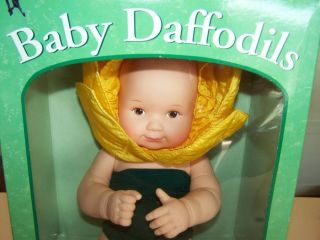 ANNE GEDDES Baby DAFFODILS Doll FLOWER Collectible