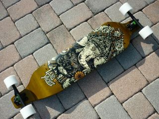 NEW* Landyachtz Evo 41 Complete Longboard Skateboard Drop Downhill