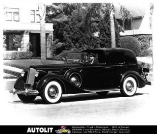 1937 Packard V12 Town Car Factory Photo