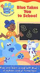 Blues Clues   Blue Takes You To School, VHS