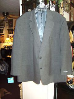 Mens Comfort Zone by George Foreman Sports Coat Jacket Gray Size 56R 
