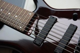 Gloss Deep Maroon right hand 7 string electric Bass Guitar #950