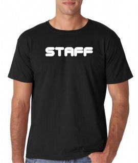   Staff Event Bouncer Police Cop Uniform College Party Guard T Shirt Tee