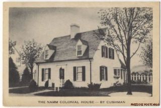 1939 NY WORLDS FAIR Namm Colonial House by CUSHMAN