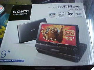 Sony DVP FX96 Portable DVD USB CD  Player, AS IS WILL NOT READ D 