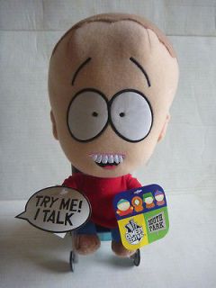 South Park TIMMY soft plush TALKING toy doll NWT 2002 southpark 