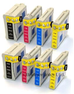 HP88   8 Compatible Printer Ink Cartridges (2 sets)