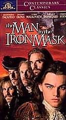 The Man in the Iron Mask (VHS, 1999, Con