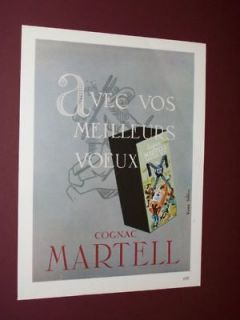 1951 1960 MARTELL FRENCH COGNAC ADS FRENCH ADS