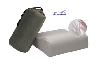 Memory Foam Contour Compact Travel Cervical Neck Bed SOFT Pillow 