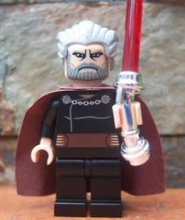 Lego Star Wars Minifigure Mini Figure     COUNT DOOKU    Sith Lord   
