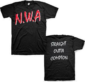 NWA T Shirt  COMPTON *Sm Med Lg XL 2XL* Dr Dre Ice Cube Eazy E  RAP 