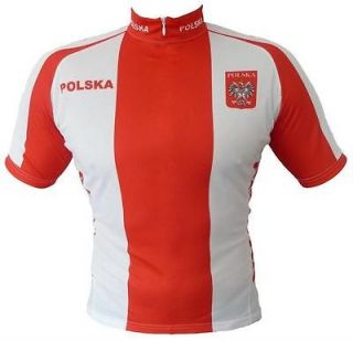   CYCLING TEAM POLAND Unique and Cool Cycling Jersey S XXXL FROM EUROPE