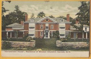 NH ~ CORNISH ~ WINSTON CHURCHILL RESIDENCE ~ c1906 ~ VERY EARLY IMAGE