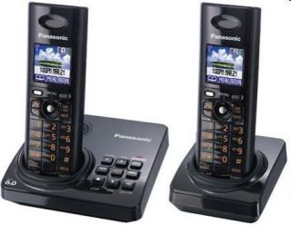 Panasonic KX TG8232B 1.9 GHz Duo Single Line Cordless Phone