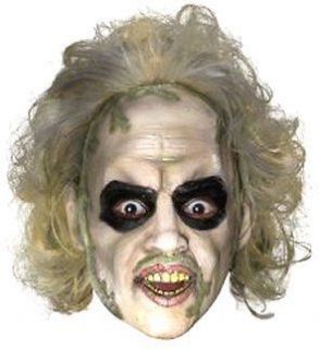 Costumes Lic Beetlejuice 3/4 Face Costume Mask w Hair