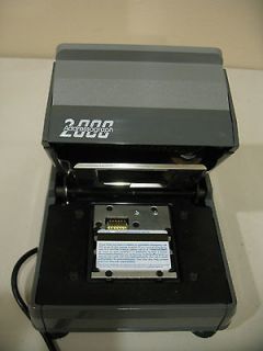  Addressograph 2000 Series Credit Card Electric Hospital Imprinter
