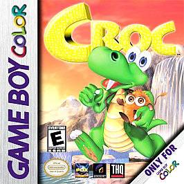 Croc Legend of the Gobbos Nintendo Game Boy Color, 2000