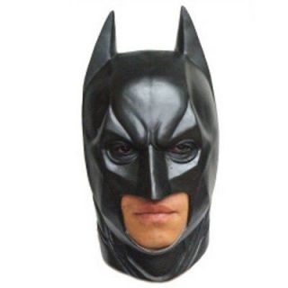 New BATMAN Mask Rubber Party Full Face Costume The Dark Knight Rises 