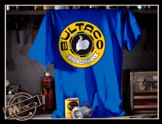 Metro Racing Bultaco Vintage Motorcycle T shirt Sherpa Alpina Astro