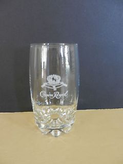 Single High Ball Crown Royal Canadian Whiskey Glass
