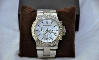   Kors Swarovski Crystal Oversized Glitz Watch Women MSRP$375 MK5411