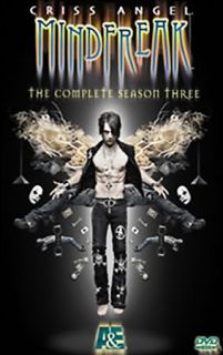 Criss Angel MindFreak   The Complete Season Three DVD, 2008, 3 Disc 