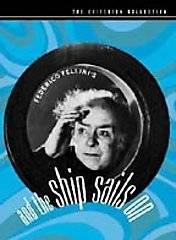 And the Ship Sails On DVD, 1999, Criterion Collection