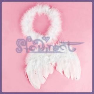 Angel Wings Infant Baby Feather Photography Photo Prop