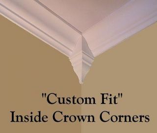   Crown Molding Corners 3 step moulding EZ install DIY crown blocks