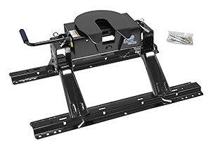 Fifth Wheel Hitch 15K 15,000 GTW Trailer Hitch With Rail Kit 30128
