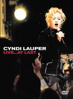Cyndi Lauper   LiveAt Last DVD, Keep Case edition